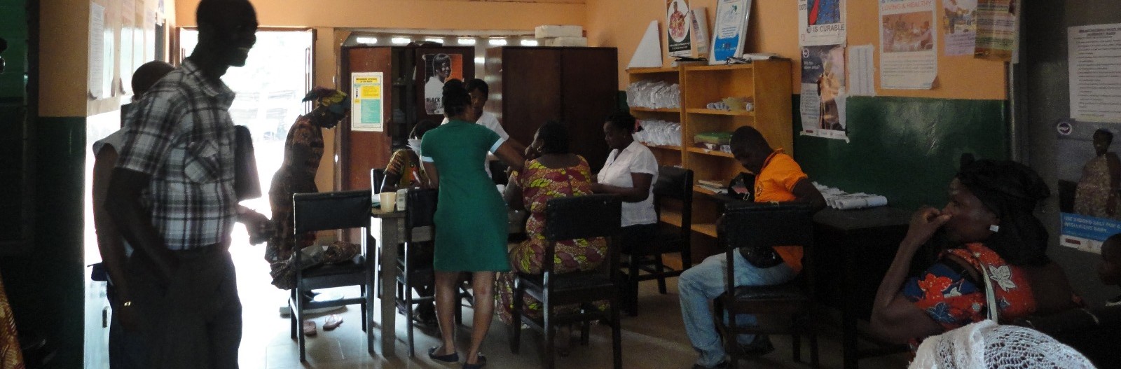 Pictures of nurses and patients